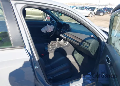 2025 Honda Civic Sport from USA, damaged, VIN 2HGFE2F51SH523747